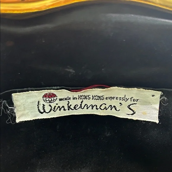 Winkelman’s Vintage Elegant Black Beaded Sequined Clutch Wristlet Purse Bag 🌺🌺 - Picture 7 of 8